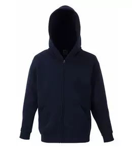 Толстовка детская на молнии с капюшоном Fruit of the Loom Kids Hooded Sweat Jacket Глубокий темно-синий - 31162-045-0