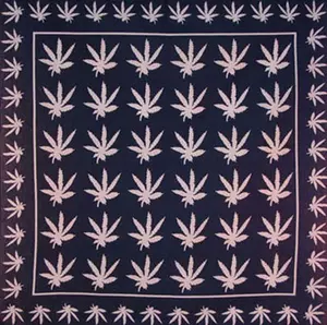 Банданы Павлины Темно-синий - 31166B