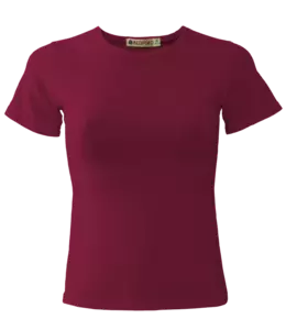 Футболки REDFORT женская стрейч Бургунди - 311195