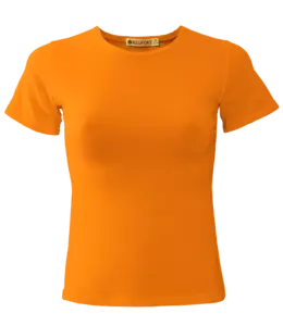 Футболка женская REDFORT стрейч Оранж - 311195