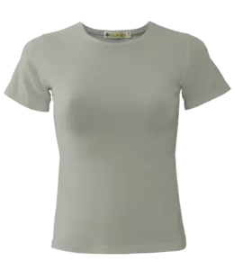 Футболки REDFORT женская стрейч Светло-серый - 311195
