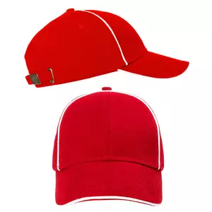 Бейсболки LEADER 206 Красный - 311206
