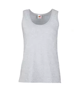 Майки FOTL Lady-fit Valueweight Vest Серо-лиловый (меланж) - 31161-376-0