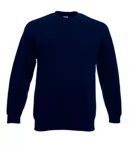 Детские толстовки Fruit of the Loom Kids Set-In Sweat Глубокий темно-синий - 31162-041-0