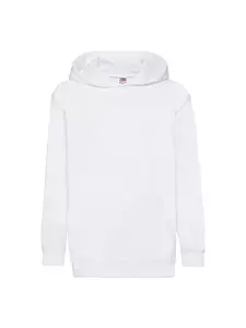 Толстовка детская с капюшоном Fruit of the Loom Kids Hooded Sweat Белый - 31162-043-0