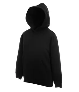 Детские толстовки с капюшоном Fruit of the Loom Kids Hooded Sweat Черный - 31162-043-0