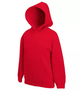 Детские толстовки с капюшоном Fruit of the Loom Kids Hooded Sweat Красный - 31162-043-0