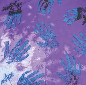 Банданы Следы Ярко-синий - 311302B