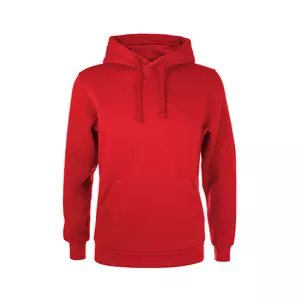 Толстовка с капюшоном - худи "no name", арт.282нн Красный - 311282нн