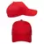 Бейсболки LEADER 70 Красный - 31170