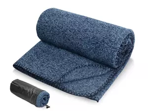 Плед вязаный «Blend» в чехле - 212834712