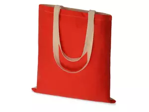 Сумка для шопинга «Twin» двухцветная из хлопка, 180 г/м2 - 212955131