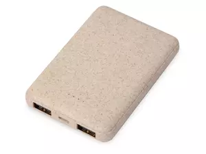 Внешний аккумулятор «Wheatty» из пшеничной соломы, 5000 mAh - 212591070