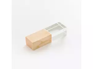 USB 2.0- флешка на 16 Гб кристалл дерево - 2123028.09.16