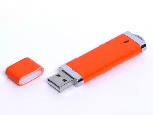 USB 3.0- флешка промо на 128 Гб прямоугольной классической формы - 2126502.128.08