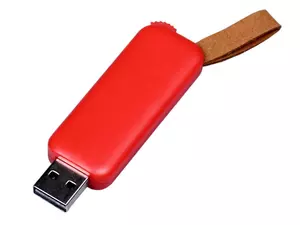 USB 2.0- флешка промо на 4 Гб прямоугольной формы, выдвижной механизм - 2126544.4.01