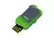 USB 2.0- флешка промо на 32 Гб прямоугольной формы, выдвижной механизм - 2126545.32.03