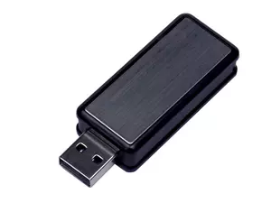 USB 2.0- флешка промо на 32 Гб прямоугольной формы, выдвижной механизм - 2126534.32.07