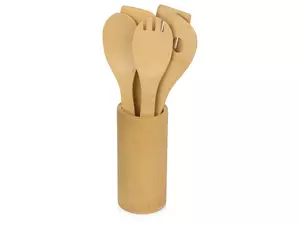 Набор кухонных принадлежностей из бамбука 6в1 «Bestie» - 212826109