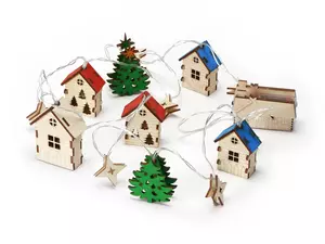 Елочная гирлянда с лампочками «Новогодняя» - 212625306