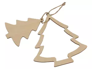 Подвеска «Две ёлочки» - 212625317