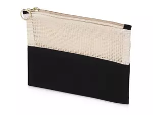 Косметичка «Mesh» хлопковая с сетчатой вставкой - 212837307