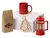 Подарочный набор с чаем, кружкой и френч-прессом «Чаепитие» - 212700411NY.01