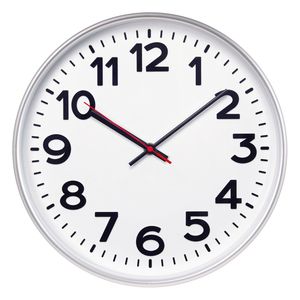Часы настенные ChronoTop, серебристые - 06310732.15