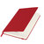 Ежедневник недатированный Alpha BtoBook, красный (без упаковки, без стикера) - 11000321.060