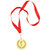 Медаль наградная на ленте "Золото" - 690343743/49