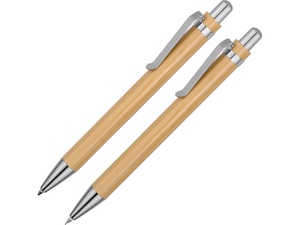 Набор «Bamboo»: шариковая ручка и механический карандаш - 21252571.09