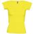 Футболка женская Melrose 150 с глубоким вырезом, лимонно-желтая - 0631832.89