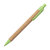Ручка шариковая YARDEN, зеленый, натуральная пробка, пшеничная солома, ABS пластик, 13,7 см - 690346774/15