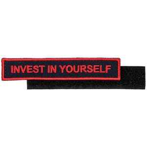 Шеврон на липучке Invest In Yourself - 06316196.02