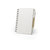 Набор GLICUN: блокнот B6 и ручка, рециклированный картон/пластик с пшеничным волокном, бежевый - 690346588