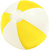 Надувной пляжный мяч Cruise, желтый с белым - 06313441.80