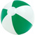 Надувной пляжный мяч Cruise, зеленый с белым - 06313441.90