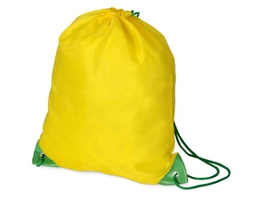 Рюкзак- мешок «Clobber» желтый,зеленый,зеленый