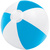 Надувной пляжный мяч Cruise, голубой с белым - 06313441.44
