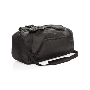 Спортивная сумка-рюкзак Swiss peak с защитой от считывания данных RFID черный