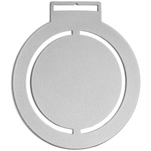 Медаль Steel Rond, серебристая - 06313347.10