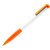 N13, ручка шариковая с грипом, пластик, белый, оранжевый - 69038013/05