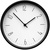 Часы настенные Lander, белые с черным - 06317120.63