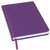Ежедневник недатированный Bliss, А5,  фиолетовый, белый блок, без обреза - 69024601/11