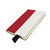 Бизнес-блокнот UNI, A5, бело-красный, мягкая обложка, в линейку, черное ляссе - 69021240/01/08
