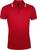 Рубашка поло мужская Pasadena Men 200 с контрастной отделкой, красная с белым - 0635851.58