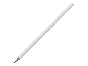 Трехгранный карандаш «Conti» из переработанных контейнеров белый