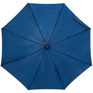Зонт-трость Magic с проявляющимся цветочным рисунком, темно-синий темно-синий,синий