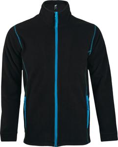 Куртка мужская Nova Men 200, черная с ярко-голубым - 0635849.34