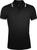 Рубашка поло мужская Pasadena Men 200 с контрастной отделкой, черная с белым - 0635851.36